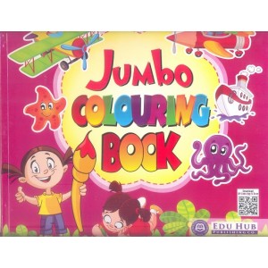Edu Hub Jumbo Colouring Book